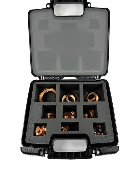 Large Variety Kit, 61 Seals, 37° JIC Copper Plain (Without Loctite