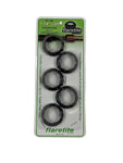1-1/4" (-20) Blister Pack of 5 seals, 37° JIC 316 Stainless Steel Loctite® Coated High Temp