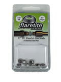 3/16" (-03), Clam Shell of 10 seals, 37° JIC 316 Stainless Steel Plain (Without Loctite®)
