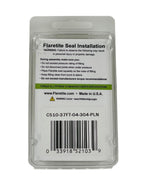 1/4" (-04), Clam Shell of 10 seals, 37° JIC 304 Stainless Steel Plain (Without Loctite®)