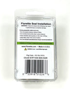 1/4" (-04), Clam Shell of 10 seals, 37° JIC 304 Stainless Steel Loctite® Coated