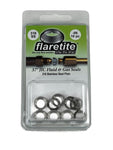 3/8" (-06), Clam Shell of 10 seals, 37° JIC 316 Stainless Steel Plain (Without Loctite®)