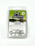 3/8" (-06), Clam Shell of 10 seals, 37° JIC Aluminum Plain (Without Loctite®)