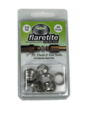 1/2" (-08), Clam Shell of 10 seals, 37° JIC 316 Stainless Steel Plain (Without Loctite®)