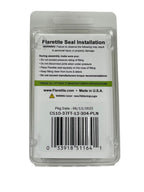3/4" (-12), Clam Shell of 10 seals, 37° JIC 304 Stainless Steel Plain (Without Loctite®)
