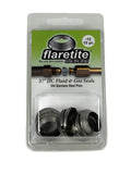 3/4" (-12), Clam Shell of 10 seals, 37° JIC 304 Stainless Steel Plain (Without Loctite®)