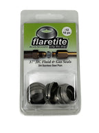 3/4" (-12), Clam Shell of 10 seals, 37° JIC 304 Stainless Steel Plain (Without Loctite®)