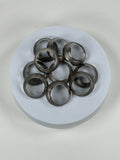 3/4" (-12), Clam Shell of 10 seals, 37° JIC 304 Stainless Steel Plain (Without Loctite®)