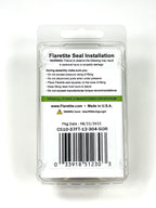 3/4" (-12) Clam Shell of 10 seals, 37° JIC 304 Stainless Steel Loctite® Coated