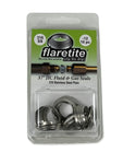 3/4" (-12), Clam Shell of 10 seals, 37° JIC 316 Stainless Steel Plain (Without Loctite®)