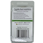 3/4" (-12) Clam Shell of 10 seals, 37° JIC 316 Stainless Steel Loctite® Coated