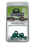 1/4" (-04), Clam Shell of 10 seals, 45° SAE 316 Stainless Steel Loctite® Coated