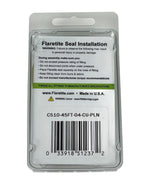 1/4" (-04), Clam Shell of 10 seals, 45° SAE Copper Plain (Without Loctite®)
