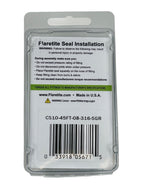 1/2" (-08), Clam Shell of 10 seals, 45° SAE 316 Stainless Steel Loctite® Coated