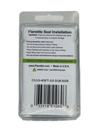 5/8" (-10), Clam Shell of 10 seals, 45° SAE 316 Stainless Steel Loctite® Coated