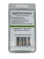 3/4" (-12), Clam Shell of 10 seals, 45° SAE 316 Stainless Steel Plain (Without Loctite®)