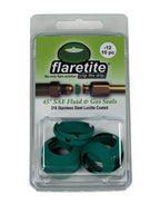3/4" (-12), Clam Shell of 10 seals, 45° SAE 316 Stainless Steel Loctite® Coated