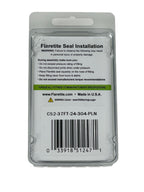 1-1/2" (-24), Clam Shell of 2 seals, 37° JIC 304 Stainless Steel Plain (Without Loctite®)