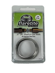 1-1/2" (-24), Clam Shell of 2 seals, 37° JIC 304 Stainless Steel Plain (Without Loctite®)