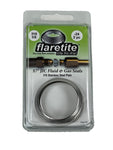 1-1/2" (-24), Clam Shell of 2 seals, 37° JIC 316 Stainless Steel Plain (Without Loctite®)
