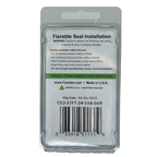 1-1/2" (-24) Clam Shell of 2 seals, 37° JIC 316 Stainless Steel Loctite® Coated