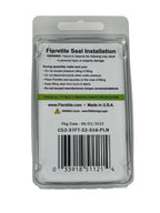 2" (-32), Clam Shell of 2 seals, 37° JIC 316 Stainless Steel Plain (Without Loctite®)
