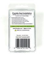 3/8" and 1/2" Combo Clam, 4 Seals, 45° SAE Copper Loctite® Coated