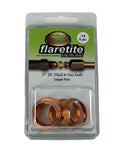 7/8" (-14), Clam Shell of 5 seals, 37° JIC Copper Plain (Without Loctite®)