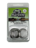 1" (-16), Clam Shell of 5 seals, 37° JIC 304 Stainless Steel Plain (Without Loctite®)