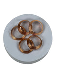 1" (-16), Clam Shell of 5 seals, 37° JIC Copper Plain (Without Loctite®)