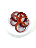 1-1/4" (-20) Clam Shell of 5 seals, 37° JIC 304 Stainless Steel Loctite® Coated
