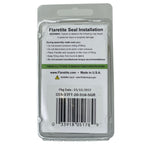 1-1/4" (-20) Clam Shell of 5 seals, 37° JIC 316 Stainless Steel Loctite® Coated