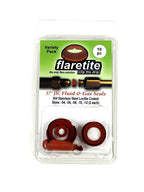 Clam Shell Variety Kit, 10 Seals, 37° JIC 304 Stainless Steel Loctite® Coated