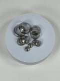 Clam Shell Variety Kit, 10 Seals, 37° JIC 316 Stainless Steel Plain (Without Loctite®)