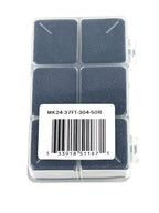 Medium Variety Kit, 24 Seals, 37° JIC 304 Stainless Steel Loctite® Coated