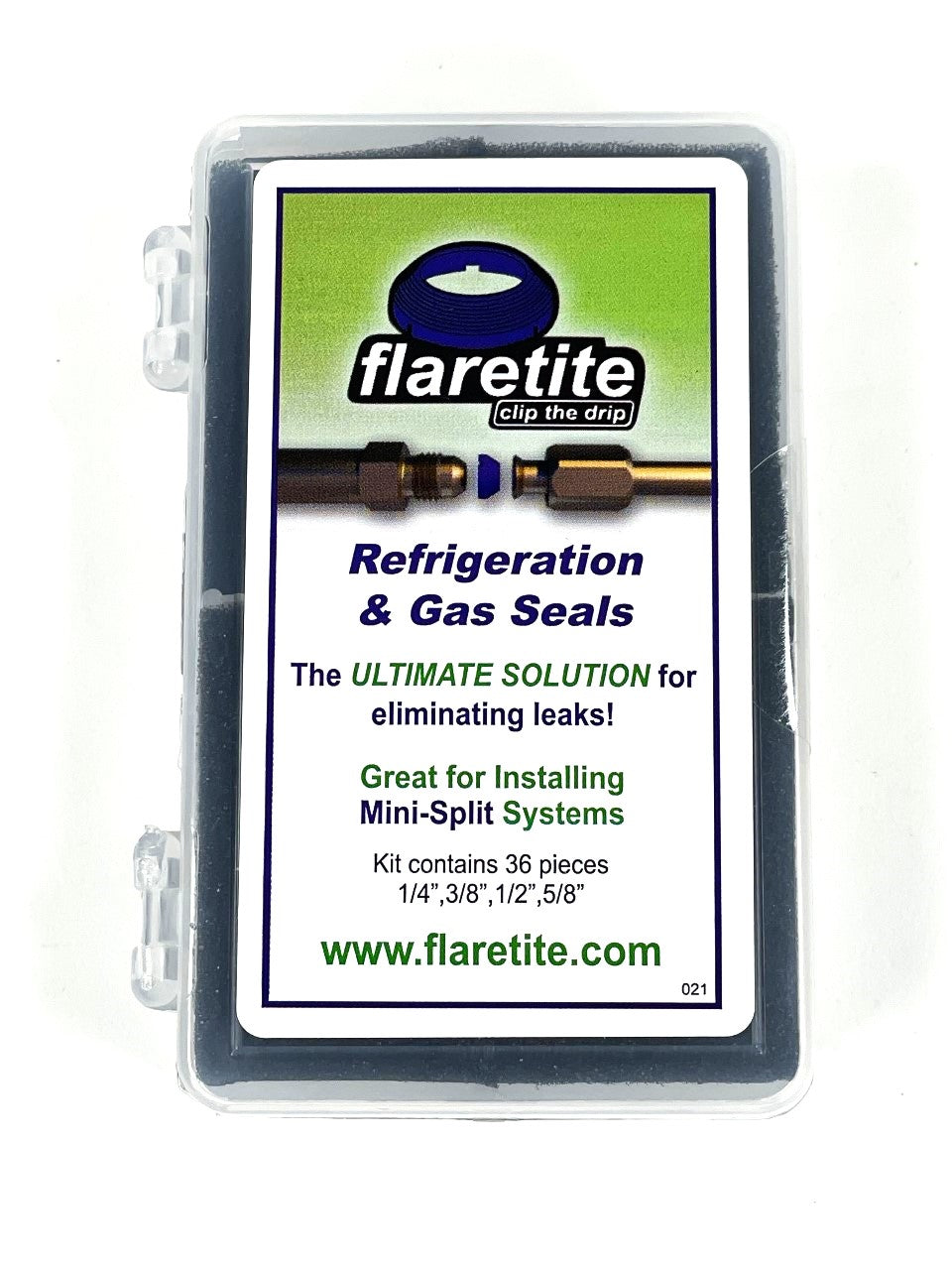 Mini Split Kit, 36 Seals, 45° SAE Copper Loctite® Coated