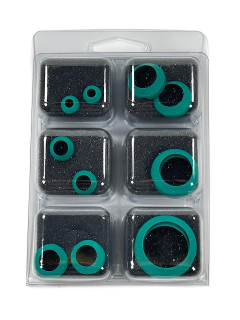 Small Variety Kit, 12 Seals, 37° JIC 316 Stainless Steel Loctite® Coated