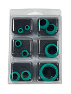 Small Variety Kit, 12 Seals, 37° JIC 316 Stainless Steel Loctite® Coated