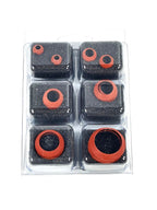 Small Variety Kit, 12 Seals, 37° JIC 304 Stainless Steel Loctite® Coated