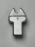 7 mm Wrench End 9 x 12