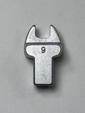 9 mm Wrench End 9 x 12