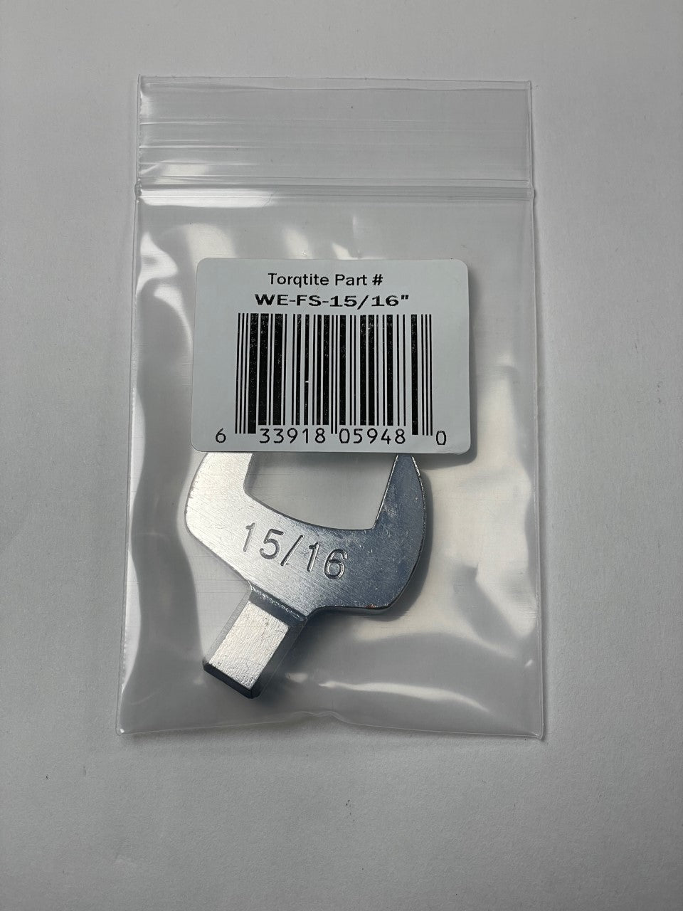 15/16" Wrench End 9 x 12