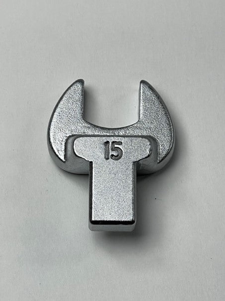 15 mm Wrench End 9 x 12