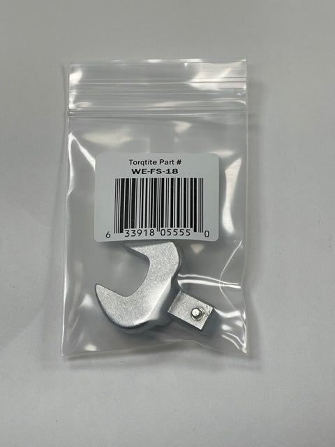 18 mm Wrench End 9 x 12