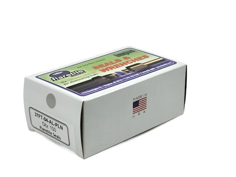 1/4" (-04), Kraft Box of 100 seals, 37° JIC Aluminum Plain (Without Loctite®)