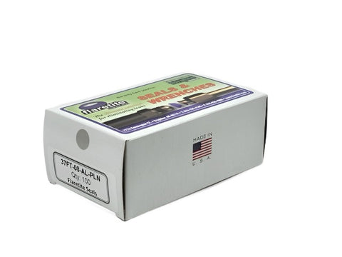 1/2" (-08), Kraft Box of 100 seals, 37° JIC Aluminum Plain (Without Loctite®)