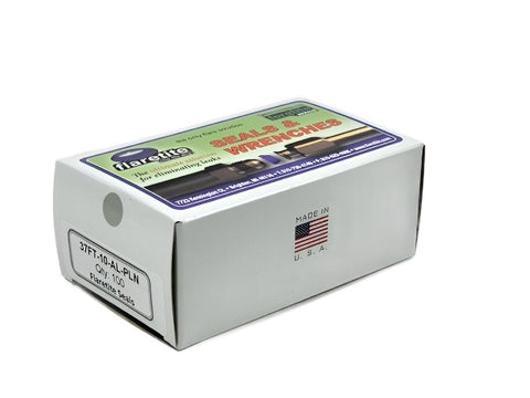 5/8" (-10), Kraft Box of 100 seals, 37° JIC Aluminum Plain (Without Loctite®)