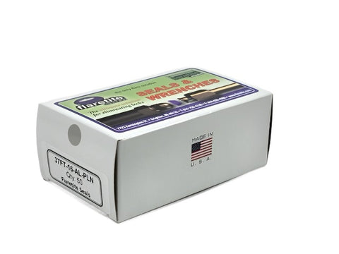 1" (-16), Kraft Box of 50 seals, 37° JIC Aluminum Plain (Without Loctite®)